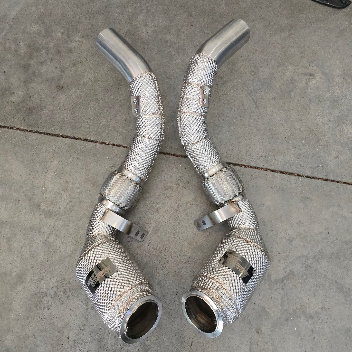 NRP High-Flow Downpipes for 2015-2018 BMW F85/F86 X5M/X6M