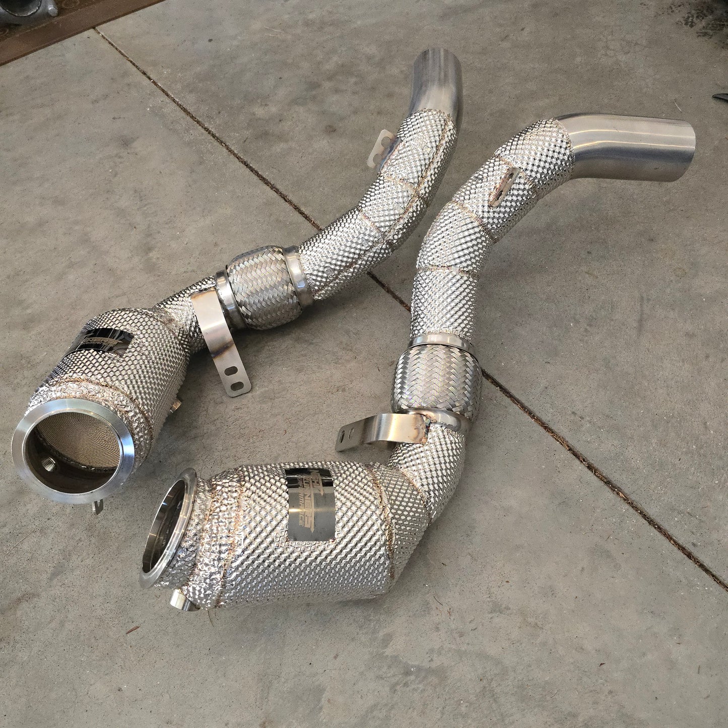 NRP High-Flow Downpipes for 2015-2018 BMW F85/F86 X5M/X6M