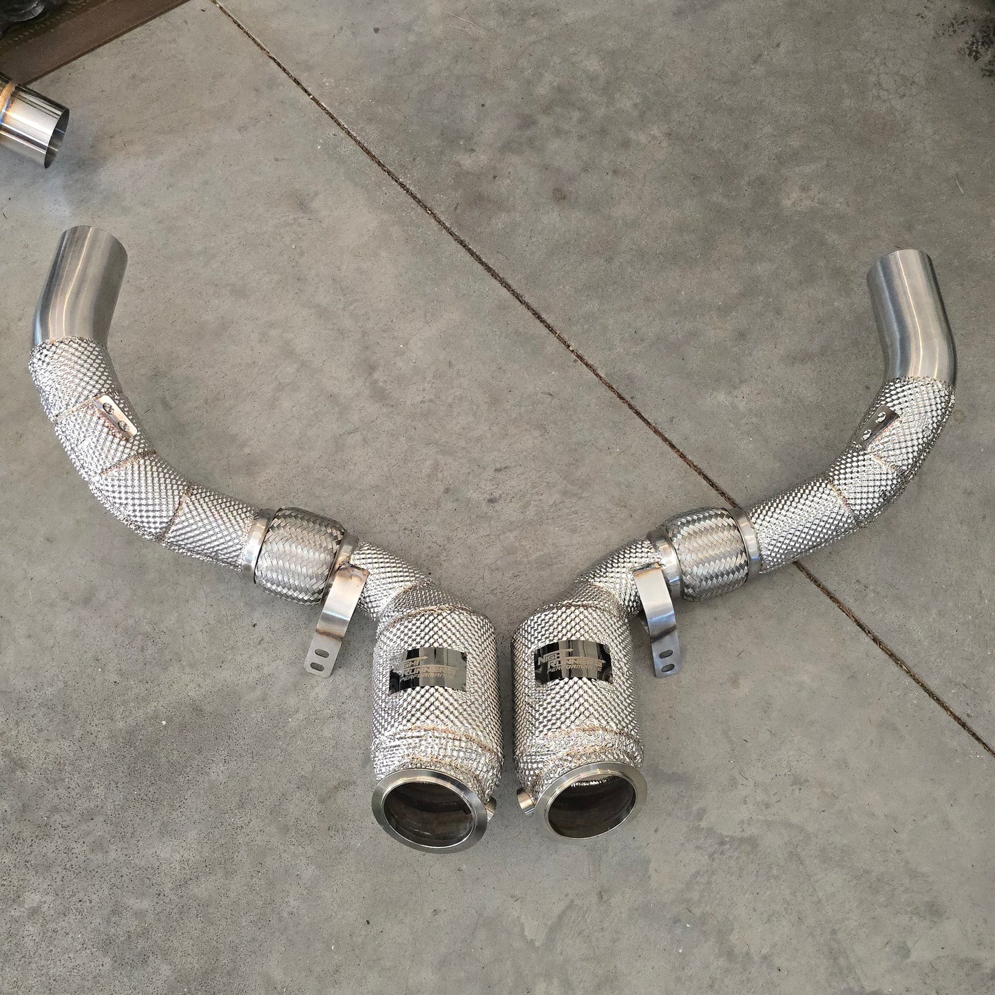 NRP High-Flow Downpipes for 2015-2018 BMW F85/F86 X5M/X6M