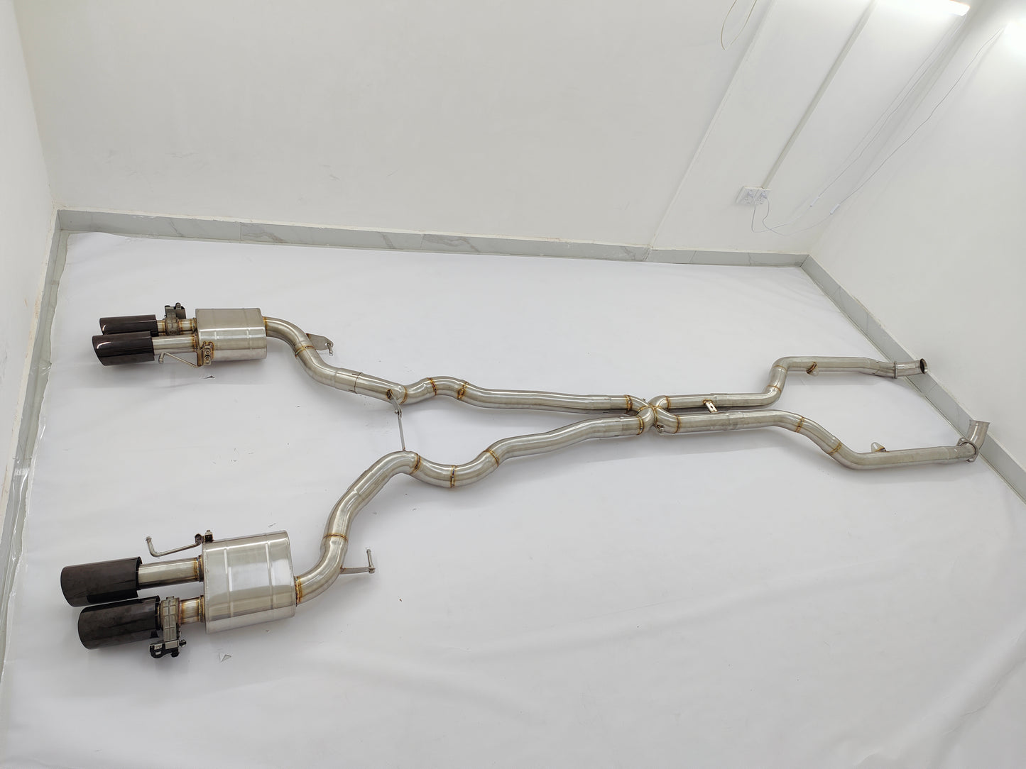 BMW F10 M5 NRP STEEL-Series Valved Cat-back Exhaust System
