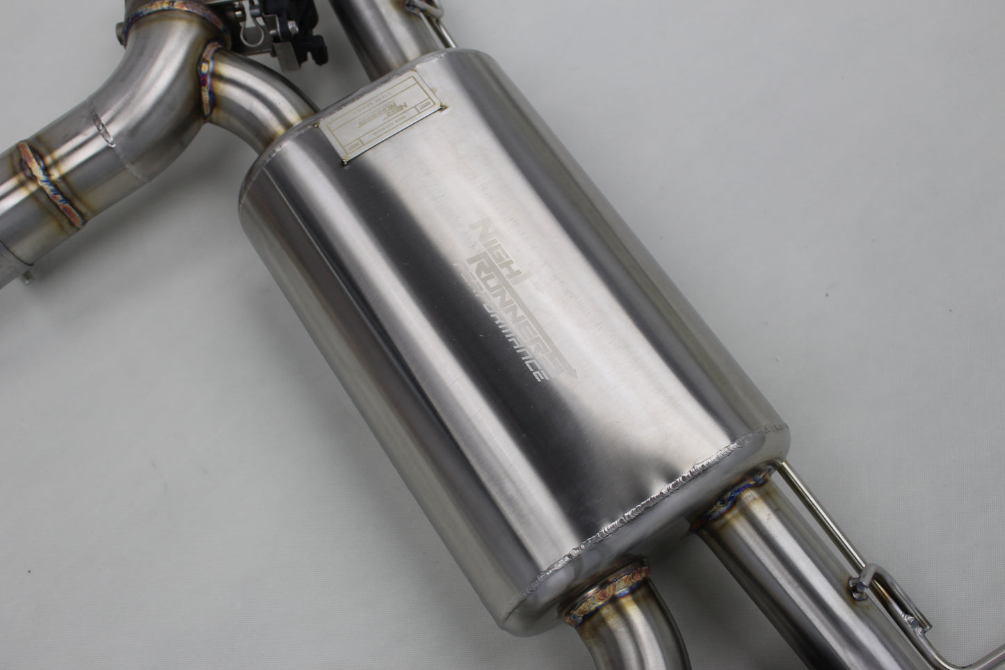 NRP BMW G30 M550i STEEL SERIES Valved Cat-Back Exhaust System