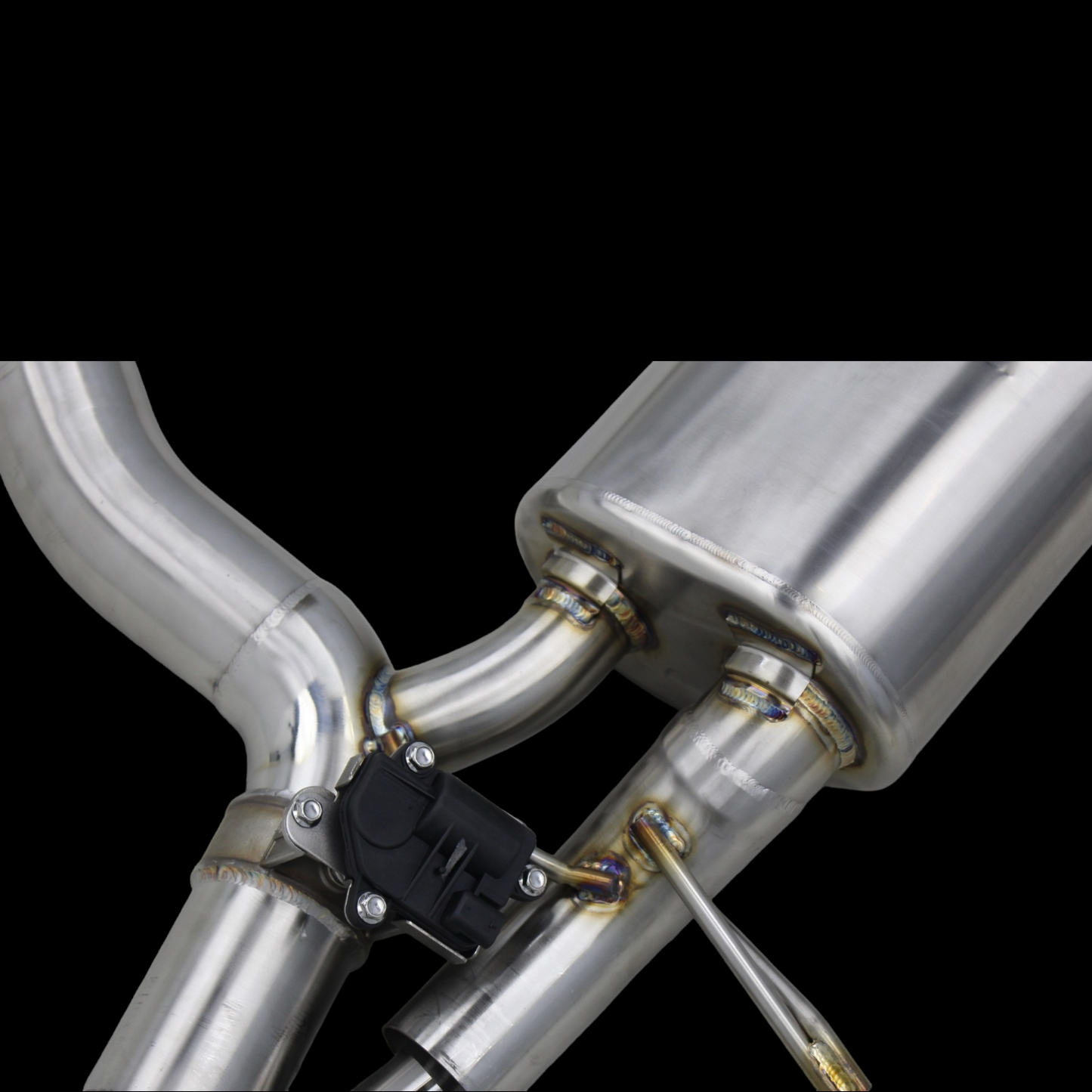 NRP BMW M5 M8 Catless Downpipes with Heat Shield