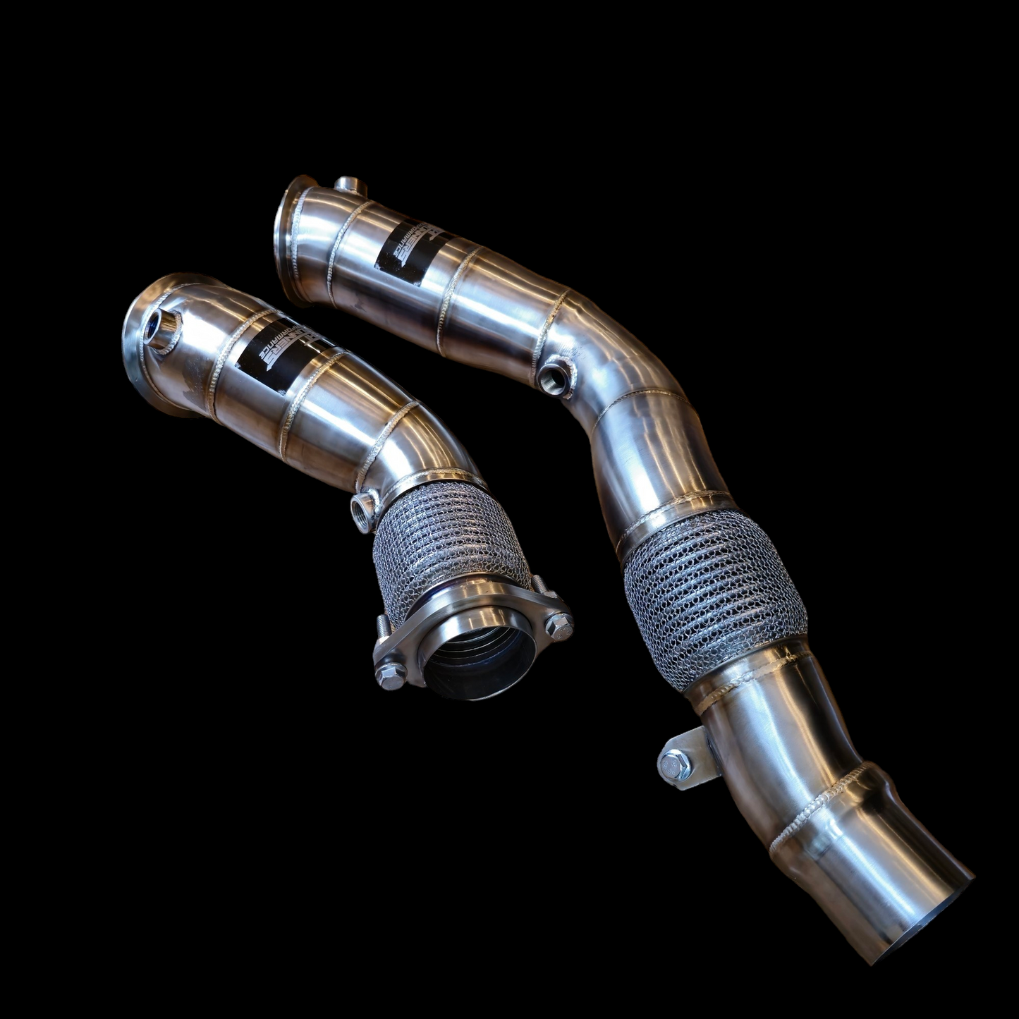NightRunners Performance Titanium Charge Pipes and J-pipe Kit for BMW M3 | M4 | M2C | F80 F82 F87 S55