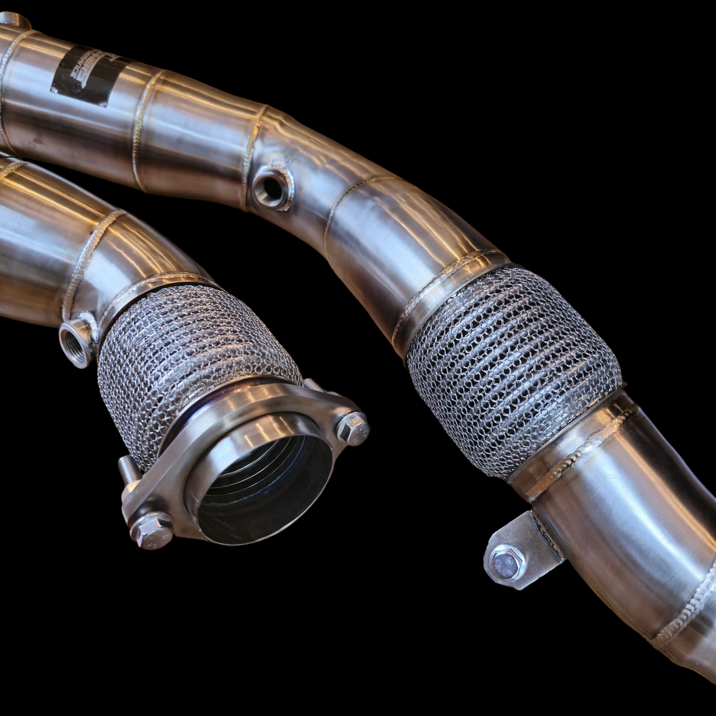 NightRunners Performance Titanium Charge Pipes and J-pipe Kit for BMW M3 | M4 | M2C | F80 F82 F87 S55