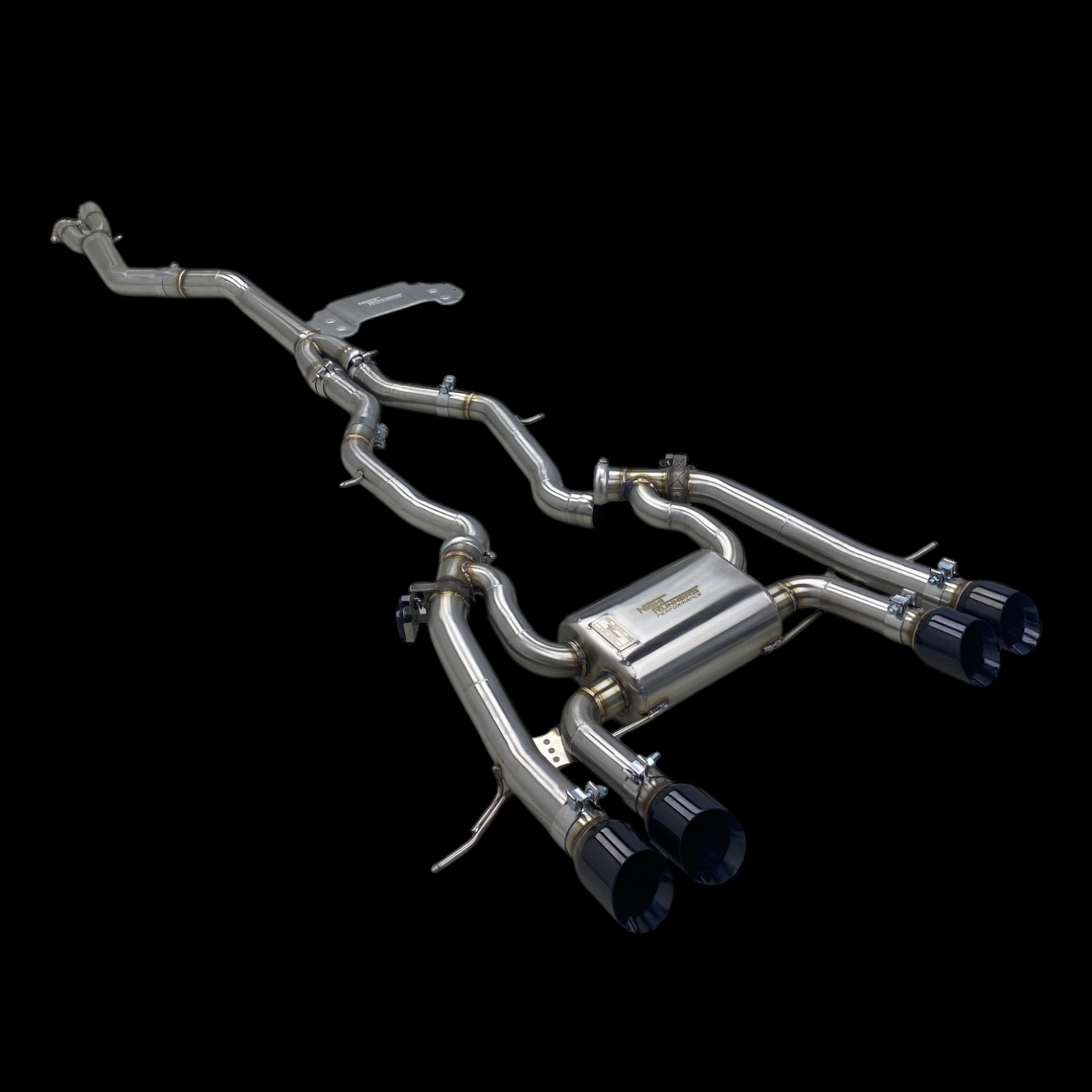 NRP Heat-Wrapped Catless Downpipes for BMW M2 (G87)
