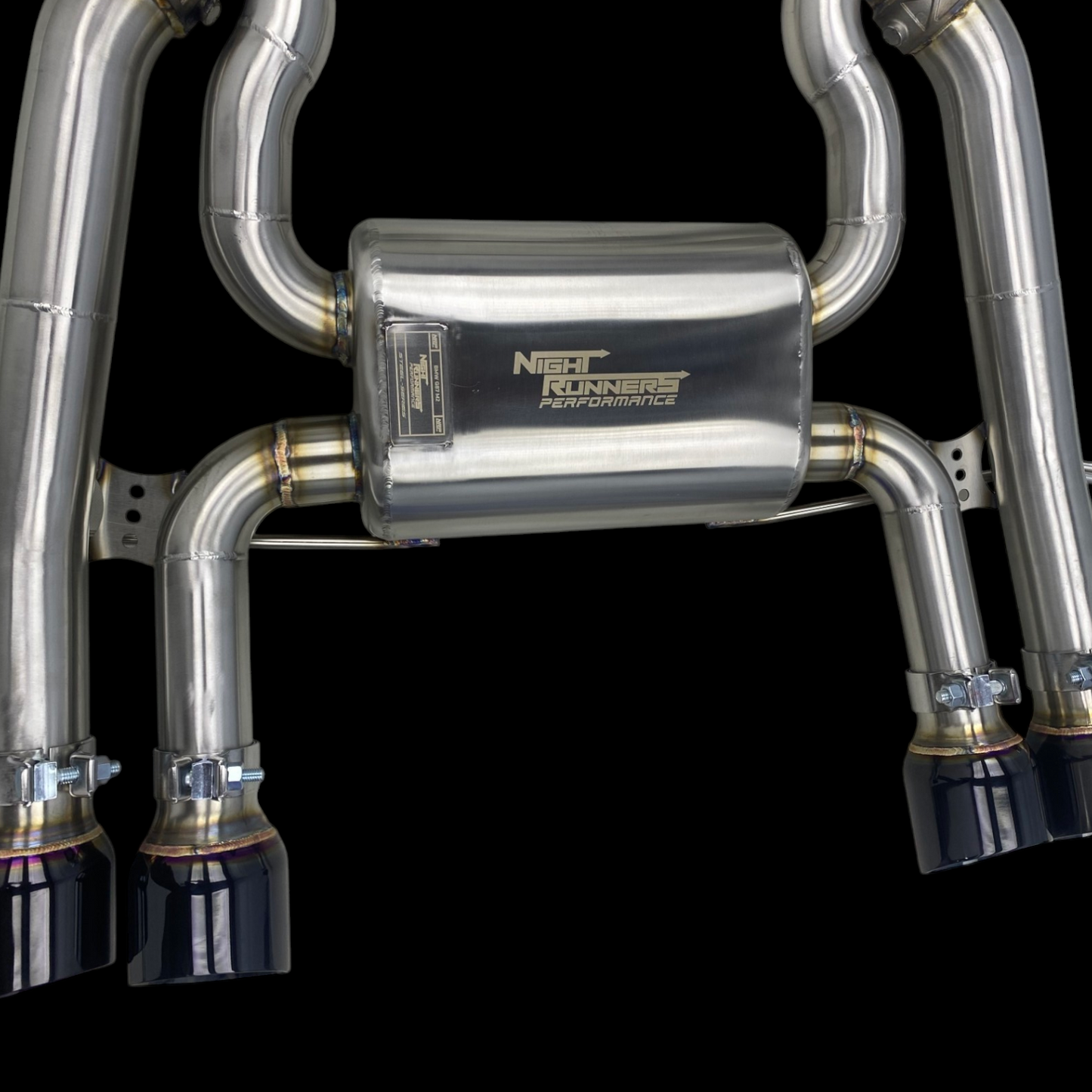 NRP Heat-Wrapped Catless Downpipes for BMW M2 (G87)