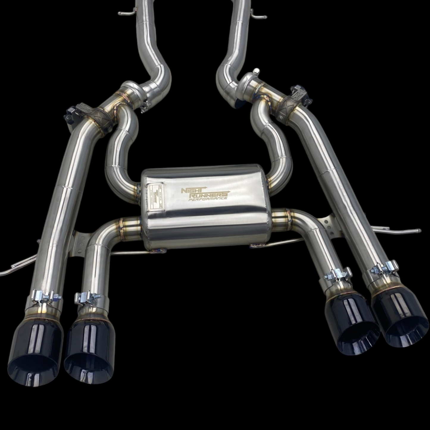 NRP Heat-Wrapped Catless Downpipes for BMW M2 (G87)