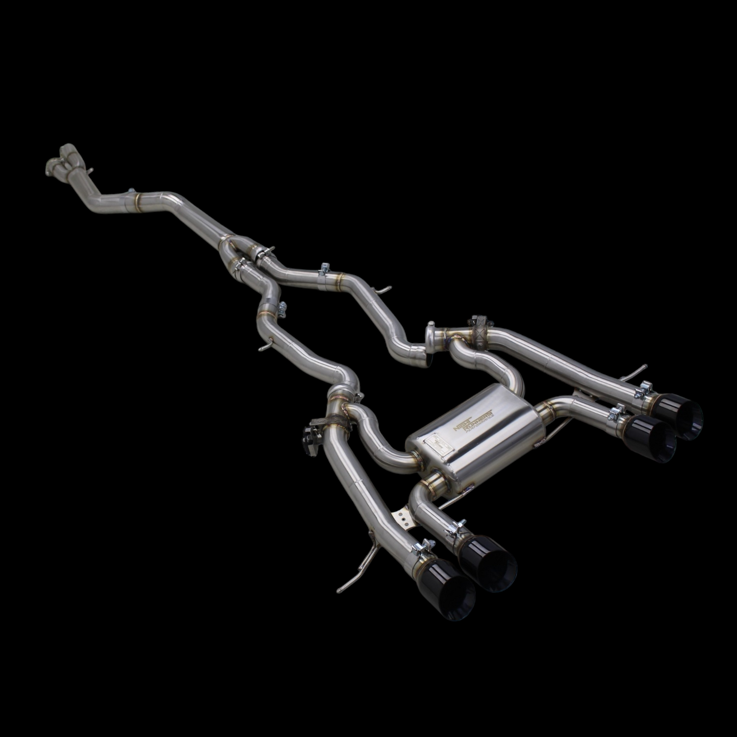 NRP Heat-Wrapped Catless Downpipes for BMW M2 (G87)
