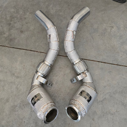 NRP High-Flow Downpipes for 2015-2018 BMW F85/F86  X5M/X6M