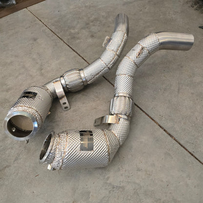 NRP High-Flow Downpipes for 2015-2018 BMW F85/F86  X5M/X6M