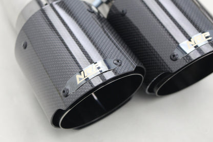 NRP BMW M5 M8 Catless Downpipes with Heat Shield