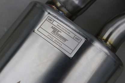 NRP M5 M8 Catted High-Flow Downpipes with Heat Shield