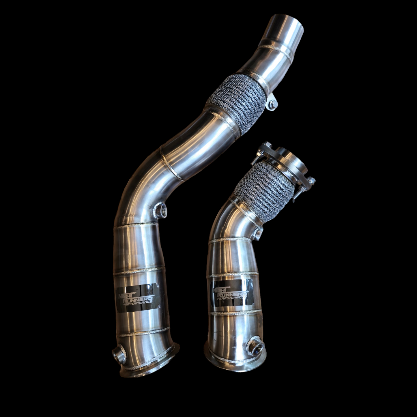 NRP BMW S55 F8X M2/M3/M4 Catless Downpipes