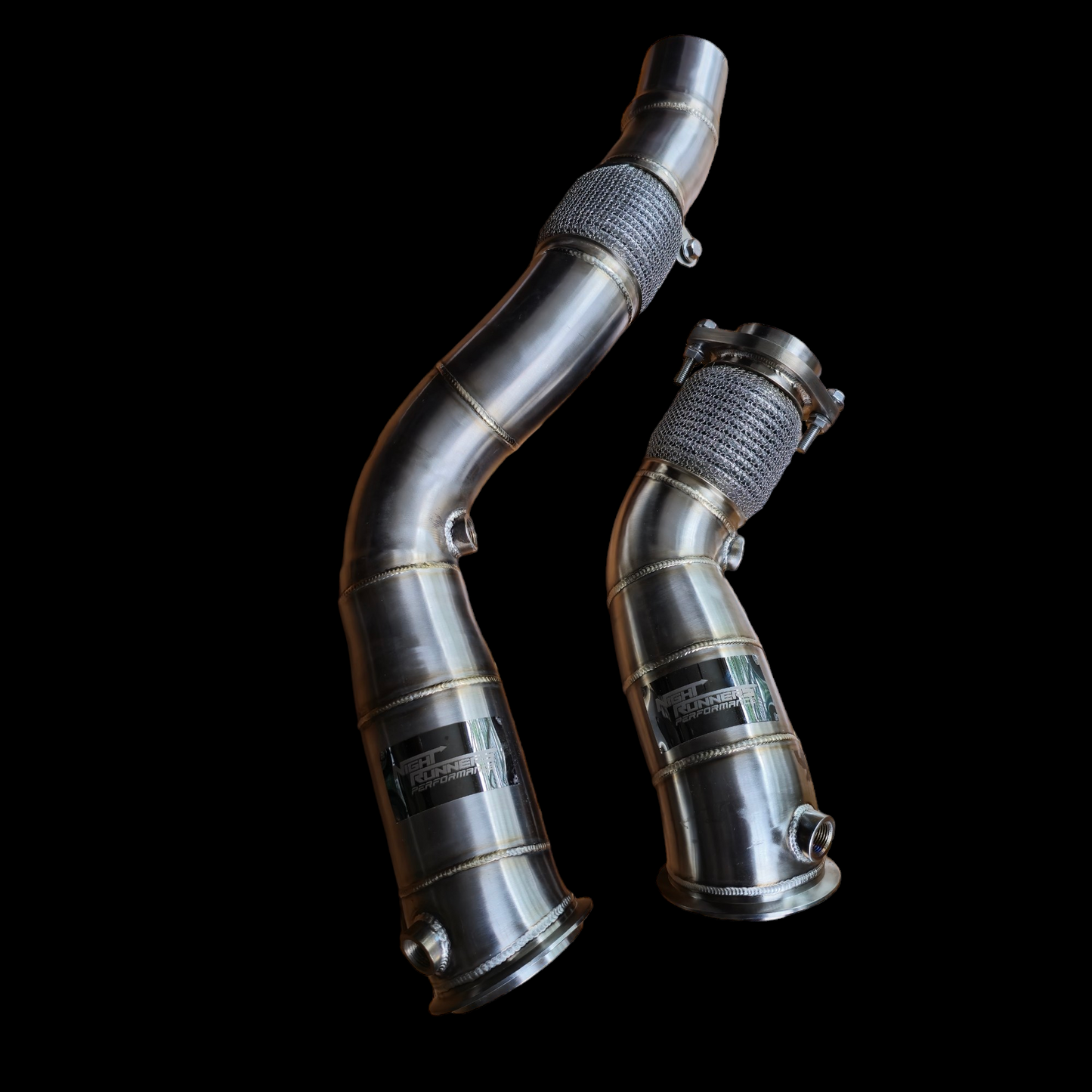NRP BMW S55 F8X M2/M3/M4 Catless Downpipes