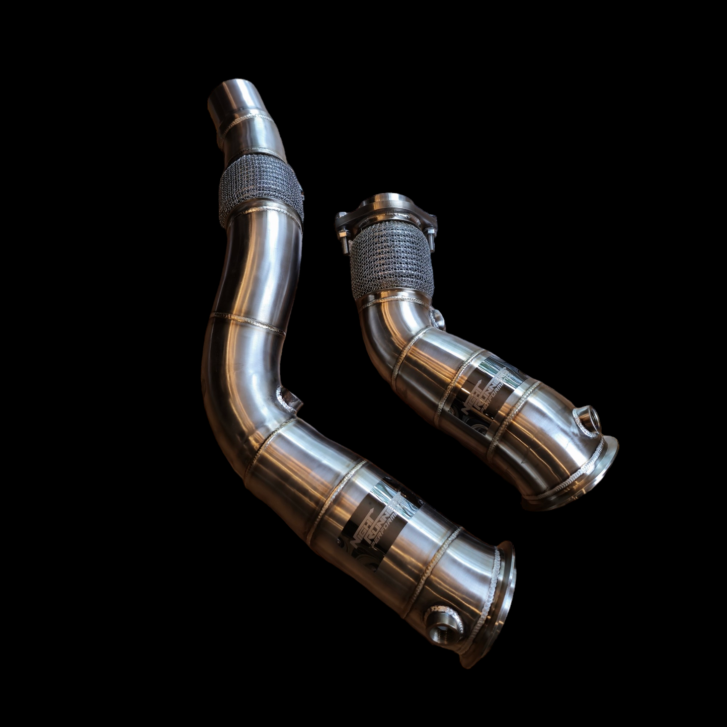 NRP BMW S55 F8X M2/M3/M4 Catless Downpipes