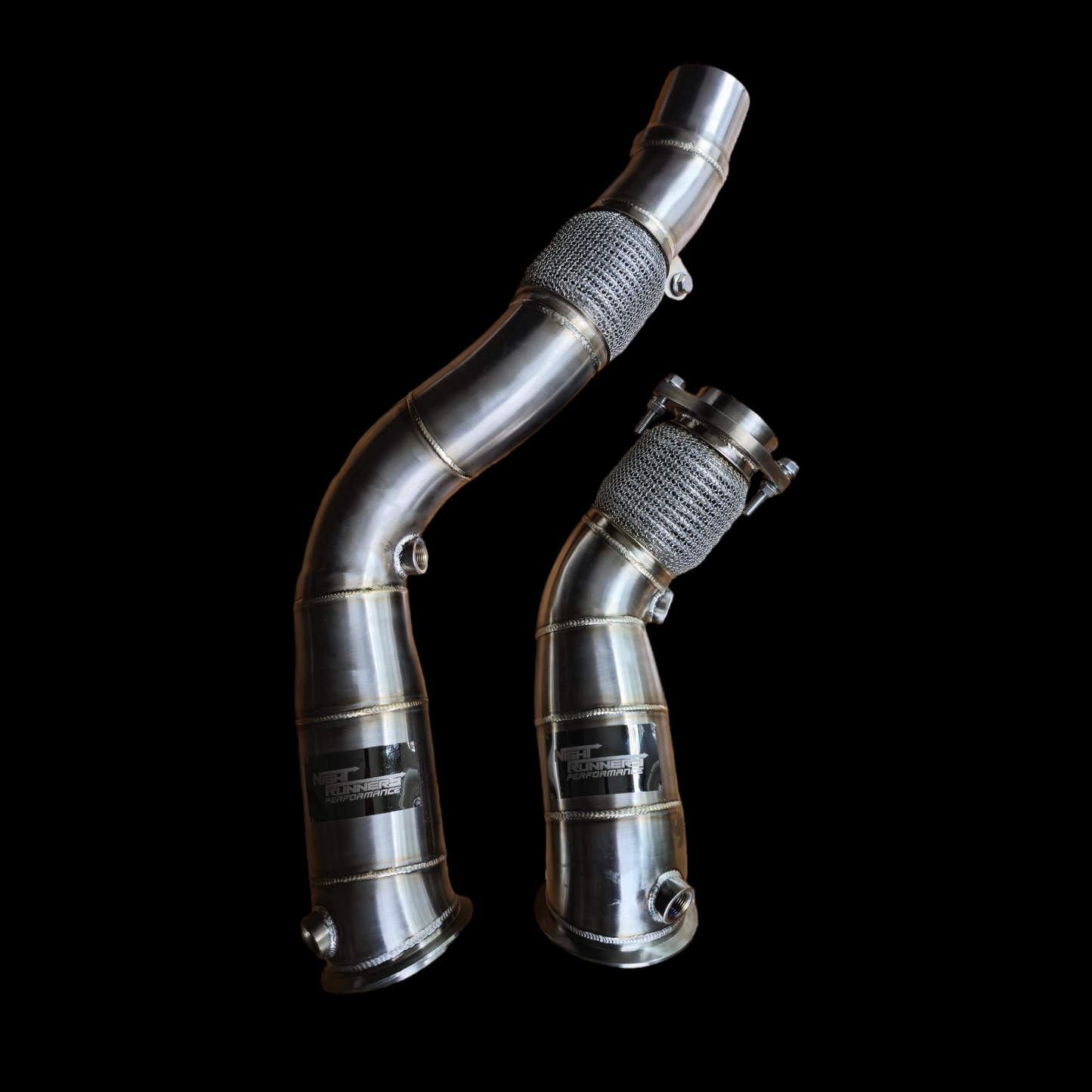 NRP BMW S55 F8X M2/M3/M4 Catless Downpipes