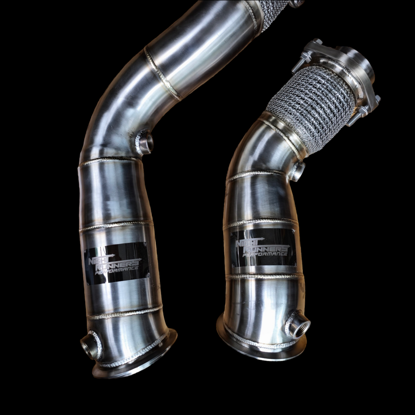 NRP BMW S55 F8X M2/M3/M4 Catless Downpipes
