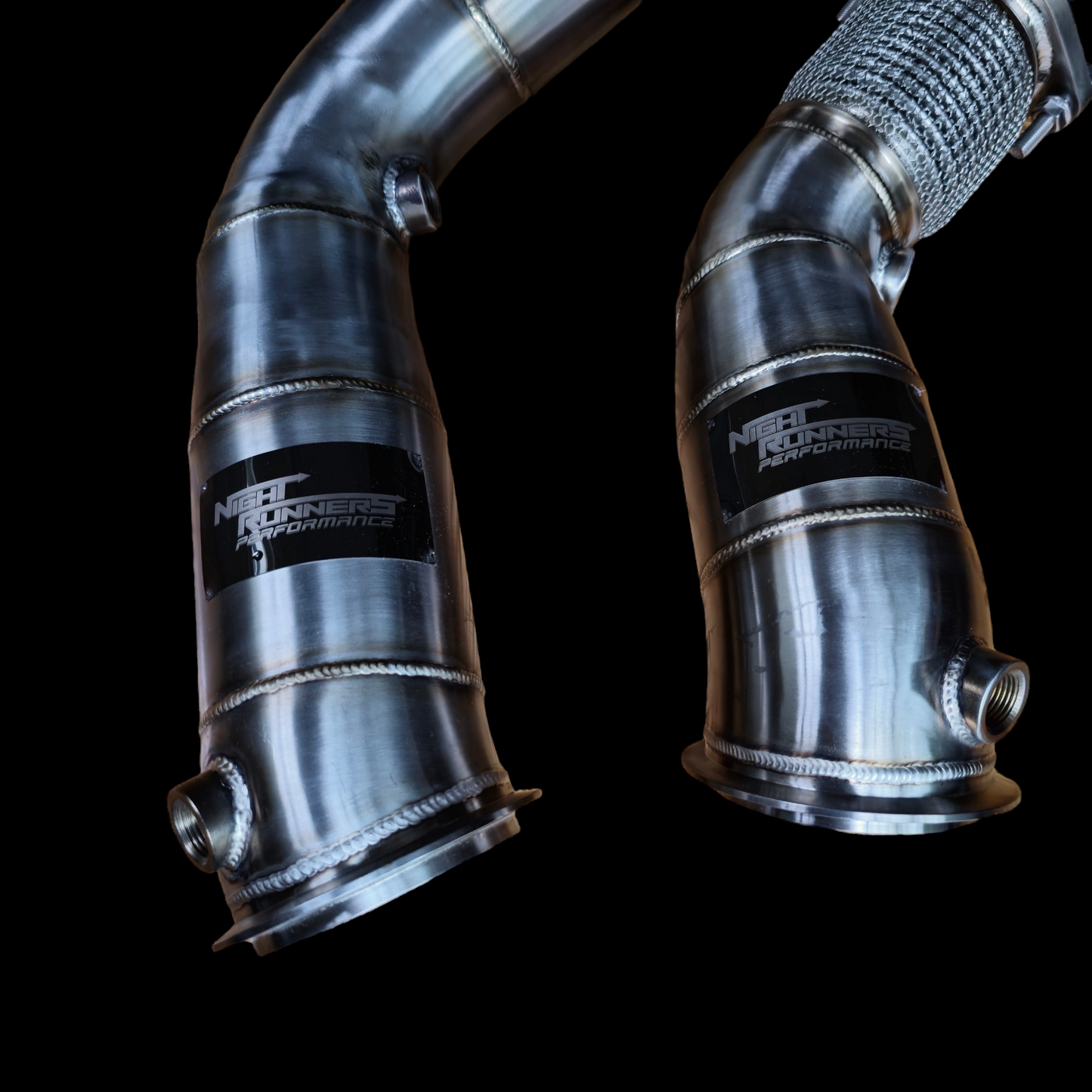 NRP BMW S55 F8X M2/M3/M4 Catless Downpipes