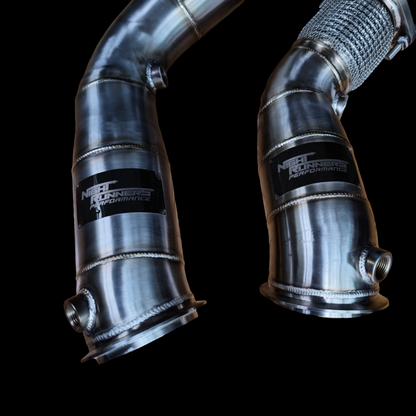 NRP BMW S55 F8X M2/M3/M4 Catless Downpipes
