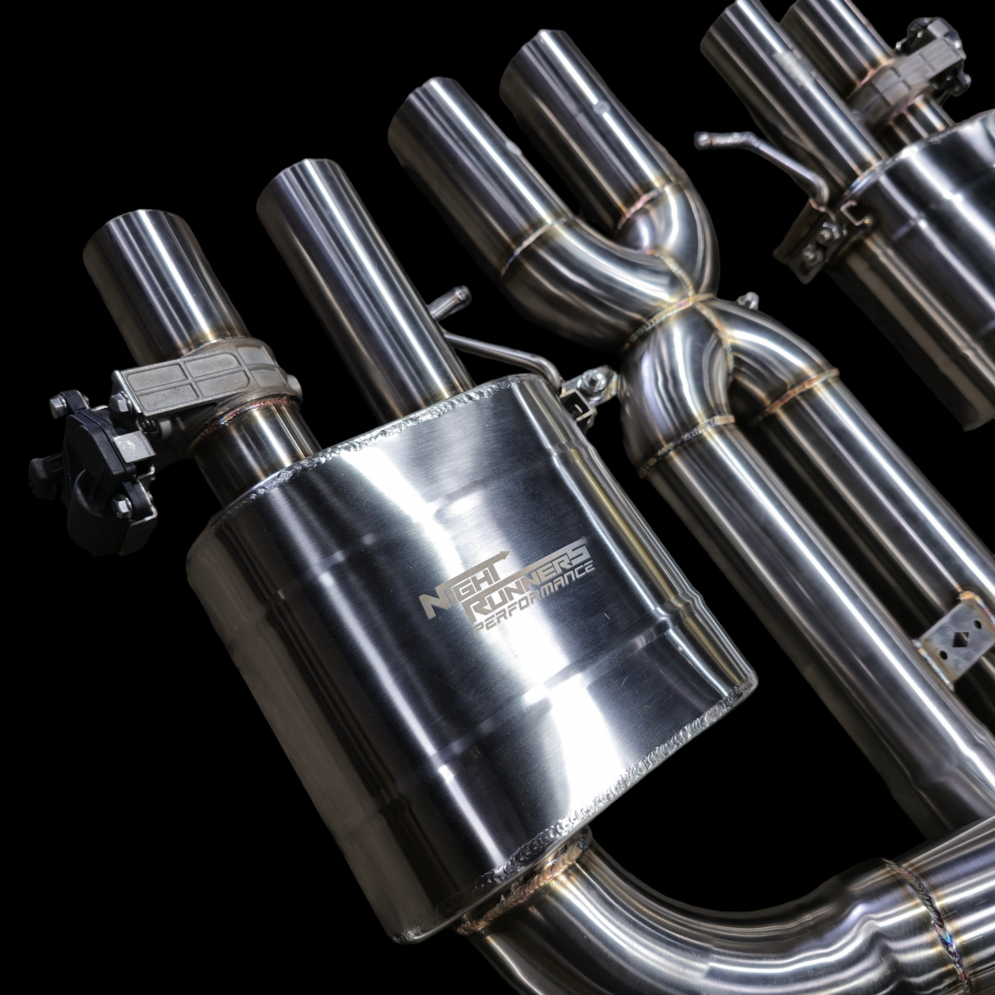 BMW F10 M5 NRP STEEL-Series Valved Cat-back Exhaust System