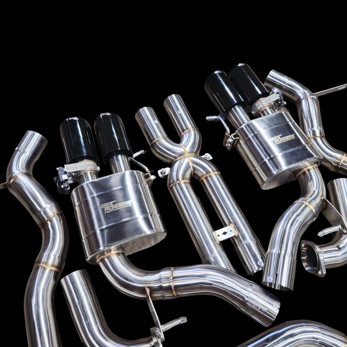 BMW F10 M5 NRP STEEL-Series Valved Cat-back Exhaust System