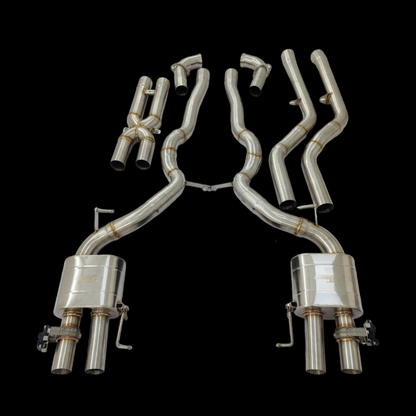 BMW F10 M5 NRP STEEL-Series Valved Cat-back Exhaust System