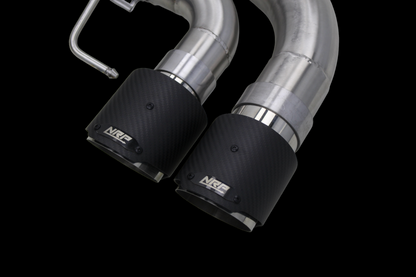 NRP BMW G30 M550i STEEL SERIES Valved Cat-Back Exhaust System