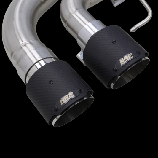 NRP BMW G30 M550i STEEL SERIES Valved Cat-Back Exhaust System