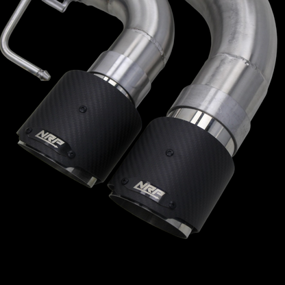 NRP BMW G30 M550i STEEL SERIES Valved Cat-Back Exhaust System