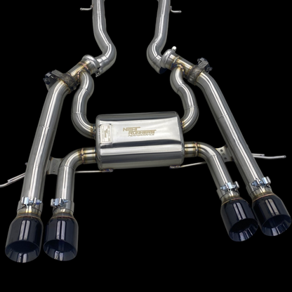 NRP Heat-Wrapped Catless Downpipes for BMW M2 (G87)